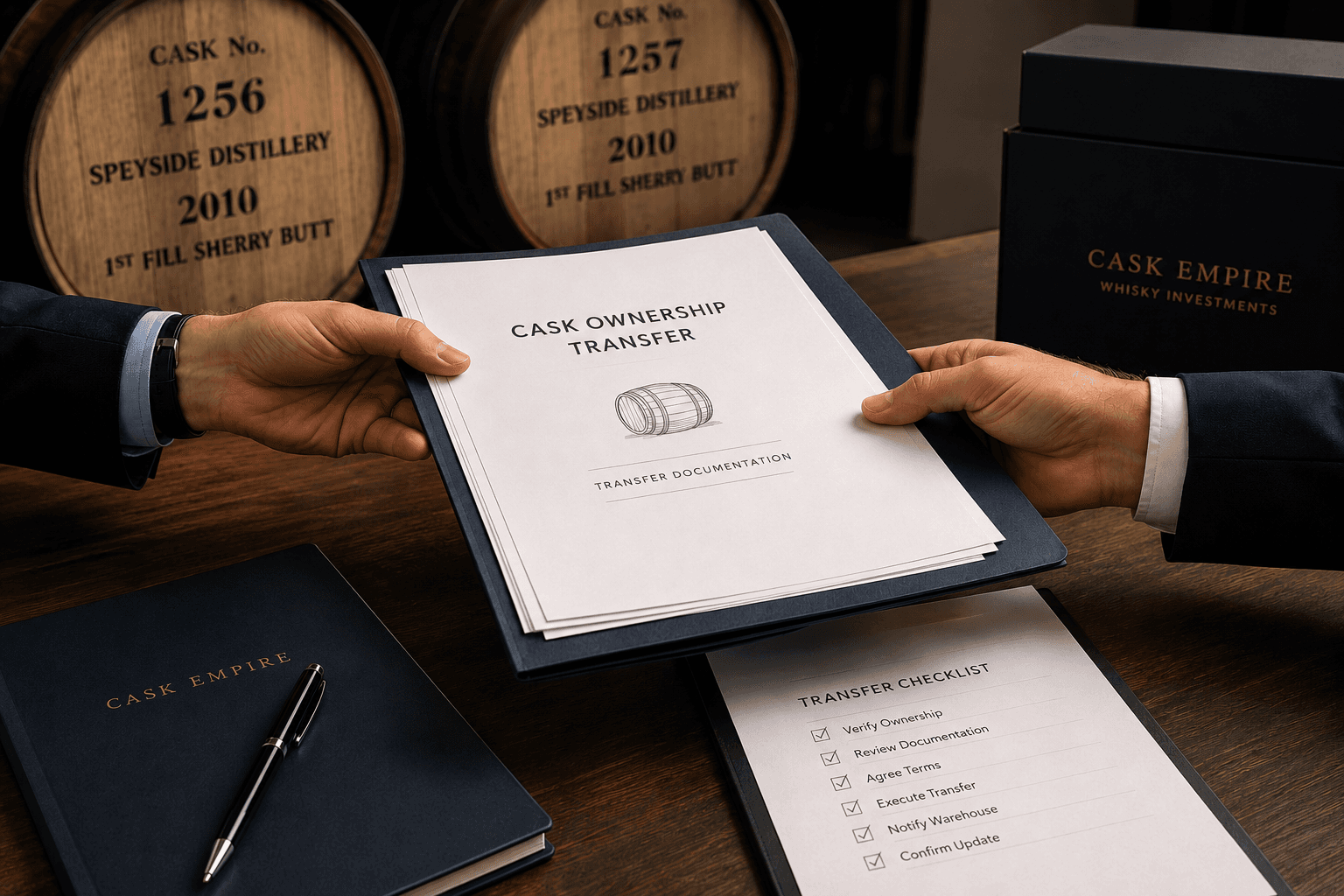 How to Transfer Whisky Cask Ownership: A Complete Guide