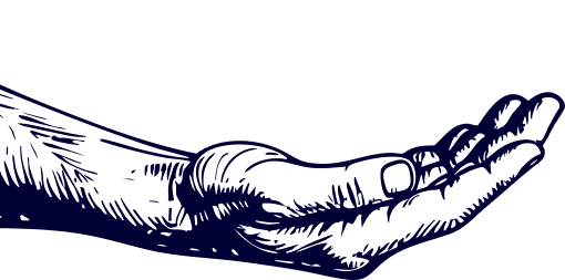 Bottom Hand Illustration